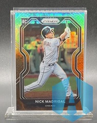 2021 Nick Madrigal RC #106 Cosmic Haze Prizm SP White Sox Panini
